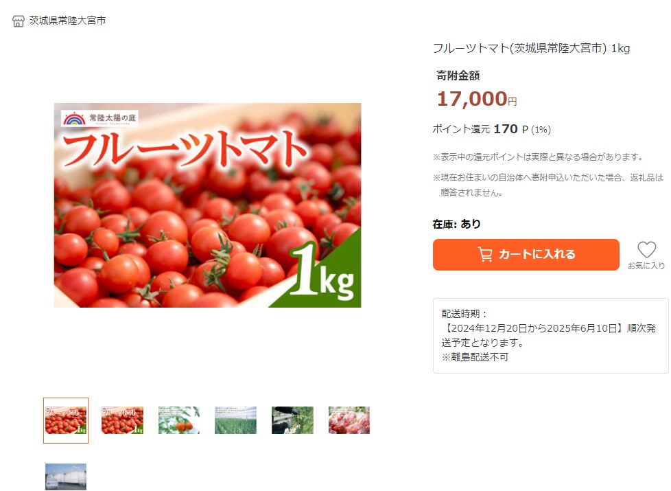 常陸大宮市返礼品