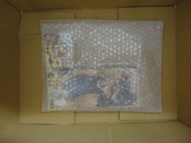 アニメグッズ梱包