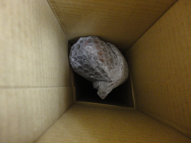 ゴルフクラブの発送前