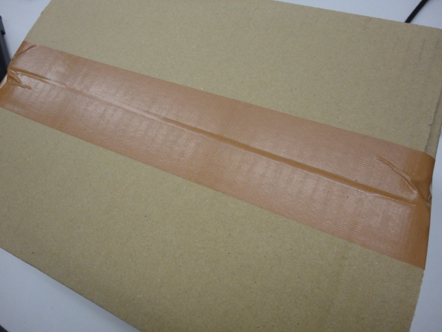 テレホンカードの梱包後